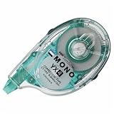 トンボ鉛筆 修正テープ モノYX4 本体 4.2mm幅×12m 緑 CT-YX4 1個 ×15セット