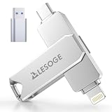 128GB フラッシュドライブ USBメモリースティック 高速ジャンプドライブ ポータブルフォトスティック 外部ストレージ iPhoneフラッシュドライブ iPhone/iPad/Android/PC用