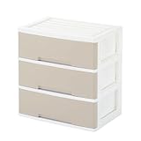 収納ケース 衣装ケース チェスト ワイド 大容量 幅60cm 日本製 引き出し収納 キャスター付き プラスチック タンス クローゼット収納 押入れ収納 衣類収納 3段 4段 5段 6段 グリーンパル (モカアイボリー, ワイド3段)