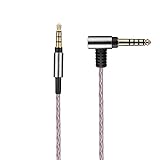 高純度 単結晶銅 MDR-XB950BT 1A 1AM2 1ADAC 1000X 1ABT 100AAP 100ABN SR5 SR7 MSR7 SOLO2 SOLO3 PHILIPS SHP9500 MEIZU HD50 対応 交換用 リケーブル ビバボ 【プラグ 4.4mm 5極 バランス】 アップグレード・ケーブル ヘッドフォン ケーブル