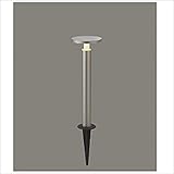 LIXIL TOEX　12V　美彩　ガーデンポールライト　H400　LED　【リクシル　ローボルトライト】　【エクステリア照明 ライト】 灯具：シャイングレー／ポール：シャイングレー