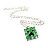 Minecraft Creeper Pendant Necklace 並行輸入品