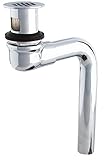 T&S Brass B-0898-OF Grid Drain Assembly, Offset, Polished Chrome [並行輸入品]