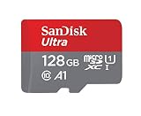 SanDisk Ultra 128GB microSDXC メモリーカード + SDアダプター A1アプリパフォーマンス 最大100MB/秒 クラス10 U1