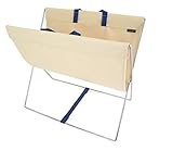 サキ 手荷物入れ セルフワゴン レザー調 PVC ベージュ R-357BE