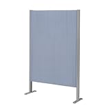 JKプラン アコーディオンパーティション プリティアW90　H140　ショートタイプ　ブルー　zfn-0004-BL