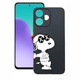 redmi 12 5g ケース スヌーピー カバー 耐衝撃 スマホケース tpu 耐衝撃 シリコン 衝撃吸収 可愛い (redmi 12 5g)