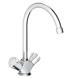 グローエ GROHE31831 10J 2ハンドルキッチン混合栓 クローム 泡沫吐水