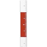 エコロッド（丁張用テープ） 幅50mm×25m 20cm赤白 ER-5020 大平産業
