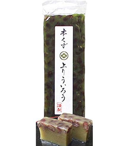 ういろうページ Amazon | 桃太郎製菓 本くず 上り ういろう・水無月 230g 1本 | 桃太郎