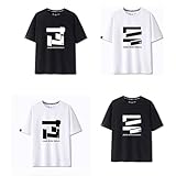 [Zipucos] スプラトゥーン3 Tシャツ 半袖 インナーシャツ 夏服 おしゃれ カジュアル スポーツシャツ 記念シャツ コスプレ衣装 男女兼用 プレゼント (L,ブラック-A) [並行輸入品]