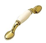 Belwith Keeler Homesteadコレクション3 " Pullランカスター/ホワイトセラミック挿入
