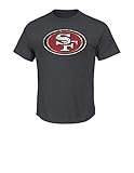 NFL San Francisco 49ersメンズsingle-wing Formation Short Sleeve Basic Tee、XXL、チャコールヘザー
