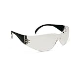 Zenon Z12 250-01-5504 Rimless Safety Glasses with Dark Brown Temple Dark Brown Lens and Anti-Scratch