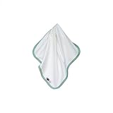 BonnBonn Baby Antimicrobial Wicking Burp Cloth/Tiny Blanket - Green, 17 x 17 by BonnBonn Baby