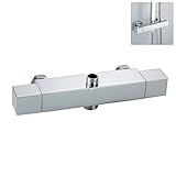 サーモスタット式シャワー混合水栓　水栓　壁付き　サーモスタット　浴室用　壁付きサーモスタット　バス水栓　混合栓