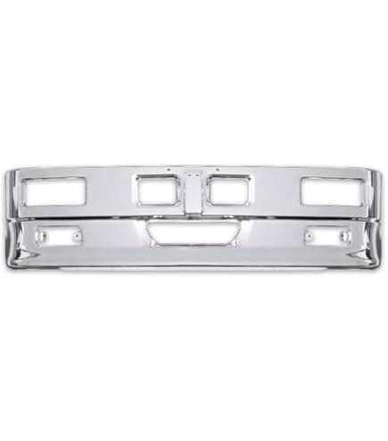 Amazon | バス バンパー レトロ オバQ メッキバンパー 2トン 標準 汎用