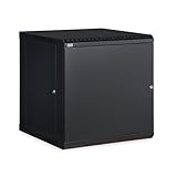 12U LINIER Fixed Wall Mount Cabinet - Solid Door [並行輸入品]