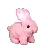電動うさぎぬいぐるみ 歩くうさぎのぬいぐるみ しゃべる動物のぬいぐるみ 動くぬいぐるみ リアル耳動き電動うさぎ タッチ/音声反応式 乳幼児向け知育玩具 就寝時安心コンパニオン