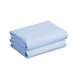 Cuddles Collection Cot Bed Jersey Fitted Sheet (Blue by Cuddles Collection