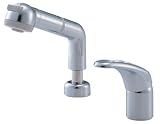 三栄水栓 【洗面用混合栓】 シングルスプレー混合栓 洗髪用 寒冷地仕様 K3761JK-C-13