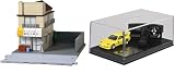 【2点セット】トミカプレミアムunlimited 頭文字D 藤原豆腐店 ＆ STEERING VIEW 頭文字D FD3S RX-7 (第1巻仕様)