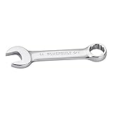 Powerbuilt 641792 Metric Mirror Polish 14 mm Stubby Combination Wrench by Powerbuilt