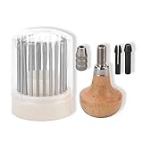 23 個ビーズツールセットダイヤモンドセッティングビーズツール彫刻家ビーダー DIY ジュエリー作成クラフト用