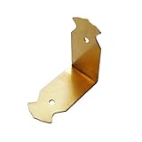 コニ・ビオラ 真鍮飾金具 エル K－62 4個入