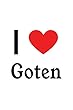 I Love Goten: Dragon Ball Z Designer Notebook