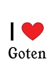 I Love Goten: Dragon Ball Z Designer Notebook