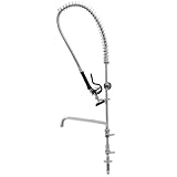 T&S Brass 5PR-1S10 Pre-Rinse Single Hole with 10-Inch Add-On Faucet by T&S Brass