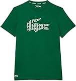 [ラコステ] [公式] モノグラムワニロゴウルトラドライ鹿の子TシャツTH2623-101323