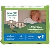 セブンスジェネレーションB67715セブンスジェネレーションベビー夜間おむつステージ6 -4x17ct