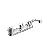 Cleveland Faucets CA40611 Cornerstone Two-Handle Kitchen Faucet, Chrome [並行輸入品]