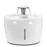 【2020年新版2.5Ｌ大容量】ペット給水器 Verkstar 犬 猫自動給水器 循環式給水器 超静音 活性炭フィルター付き 省エネルギー低