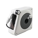 タカギ(takagi) ホース ホースリール 10m コンパクト 軽量 4水形 オーロラnano ナノ チャコールグレー RM110CG 内径7.5mm