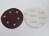 M3 ダブルアクション サンダー 用 マジック ペーパー 100枚 セット 125mm 6 孔 ＃60 #120 #240 #320 #400 #600 #800 #1000 #1500 #2000 