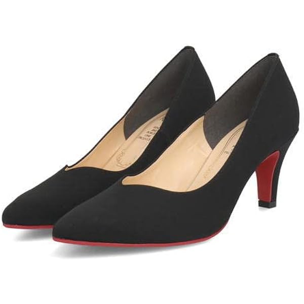 Amazon | [メタルルージュ] レディース ポインテッドパンプス F0-008