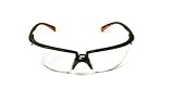 3M Privo Protective Eyewear, 12261-00000-20 Clear Anti-Fog Lens, Black Frame (Pack of 20) by 3M