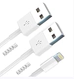 iPhone 充電ケーブル 純正品質 【1.0M*2本セット】ライトニングケーブル 急速充電 USB同期 iPhone充電ケーブル 高耐久性