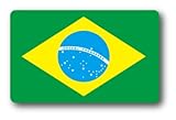 SK-229 100円ステッカー ブラジル BRAZIL 国旗ステッカー スーツケース ステッカー