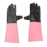 B Blesiya 作業用手袋　作業用グローブ　グローブ　耐熱　五本指　保護手袋　爪付き　革製手袋　高品質　耐久性