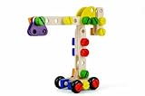 PINTOY ピントーイ 木のおもちゃ 組立あそび 知育玩具 ねじ遊び 69ピース