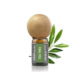 Cywinfow ティーツリー精油 アロマオイル 100％天然植物由来 ティーツリーエッセンシャルオイル 10ml (ディフューザーセット)