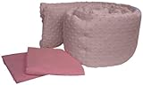 Baby Doll Bedding Heavenly Soft Grandmas Mini Crib/ Port-a-Crib Package, Pink by BabyDoll Bedding