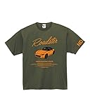 [The Roadster Story] マツダ公式 4／グッドビュー／ND／ロードスター／Tシャツ半袖 (L, アーミーグリーン)