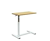 Boley 昇降式サイドテーブル キャスター付 ナチュラル UTK-10NA