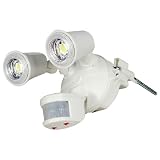 日動工業株式会社LEDセンサーライト CRAB EYE-クラブ・アイ-<屋外型> 2灯式 sls-ce10w-2p