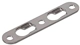 The Hillman Group 57188 Keyhole Fitting Double Hole Standard, 10-Pack by The Hillman Group